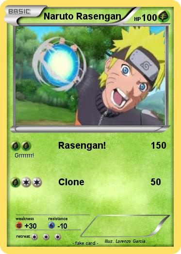 Pokemon Naruto Rasengan