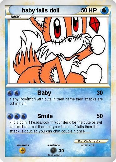 Pokemon baby tails doll