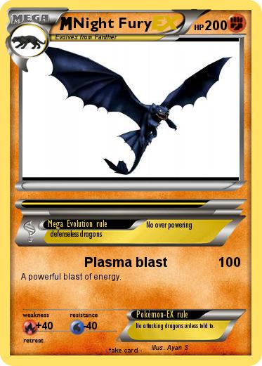 Pokemon Night Fury
