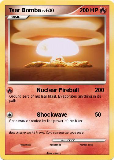 Pokemon Tsar Bomba
