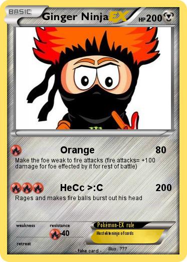 Pokemon Ginger Ninja