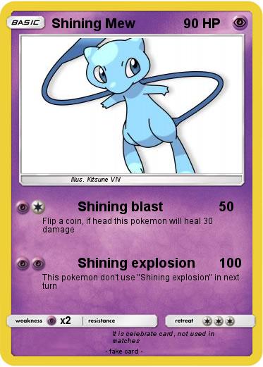 Pokemon Shining Mew