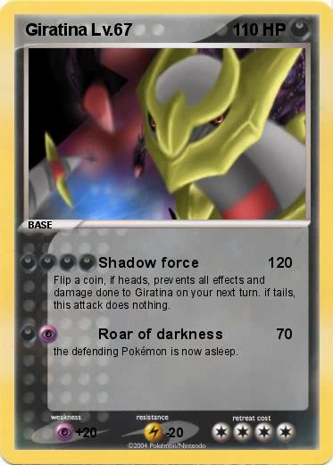 Pokemon Giratina Lv.67