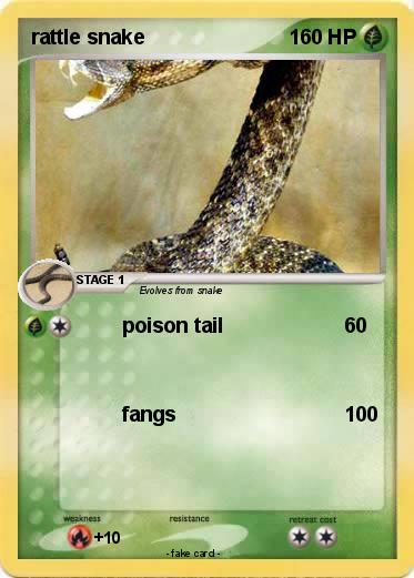 Pokemon rattle snake