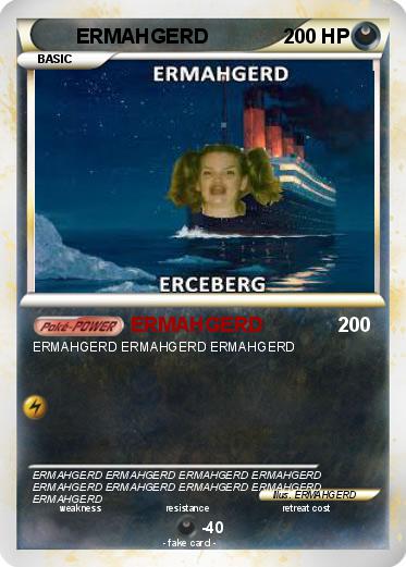 Pokemon ERMAHGERD
