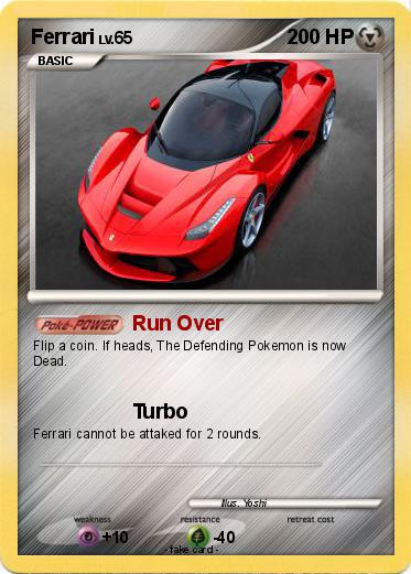 Pokemon Ferrari