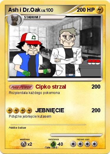 Pokemon Ash i Dr.Oak