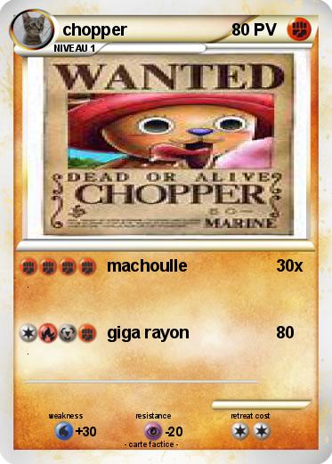 Pokemon chopper