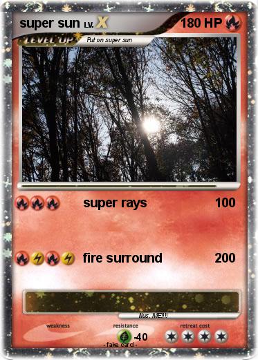 Pokemon super sun
