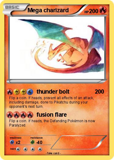 Pokemon Mega charizard