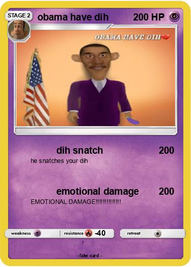 Pokemon obama have dih