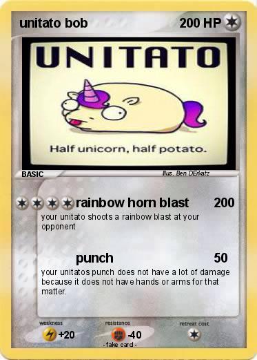 Pokemon unitato bob