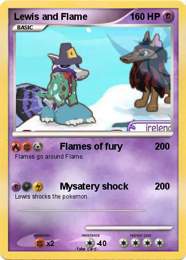 Pokemon Lewis and Flame