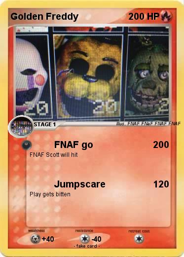 Pokemon Golden Freddy