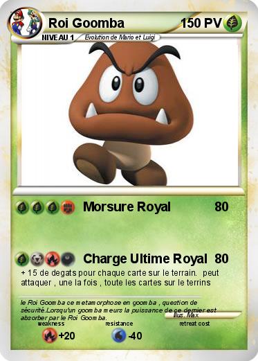 Pokemon Roi Goomba