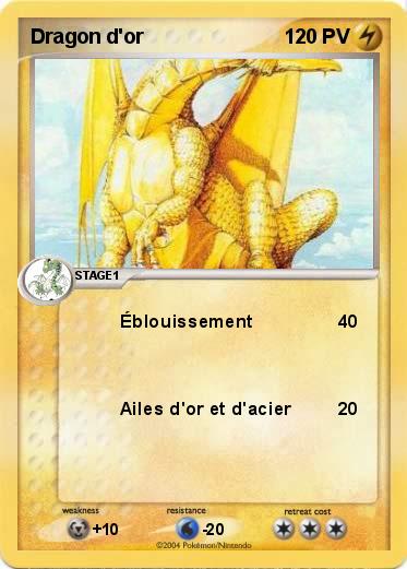 Pokemon Dragon d'or