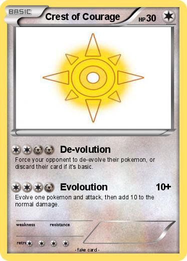 Pokemon Crest of Courage