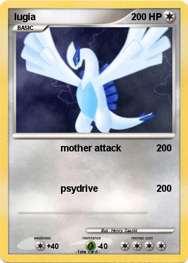 Pokemon lugia