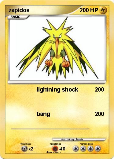 Pokemon zapidos
