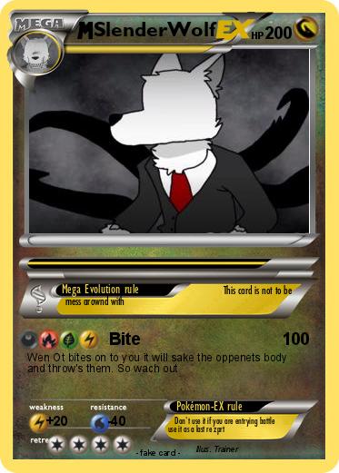 Pokemon SlenderWolf