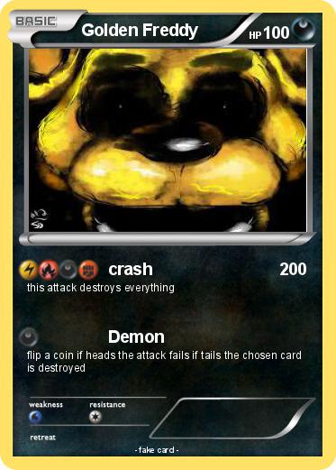 Pokemon Golden Freddy