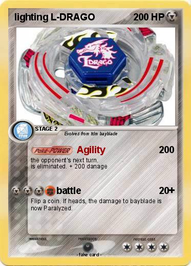 Pokemon lighting L-DRAGO