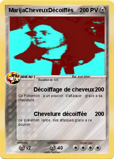 Pokemon MarijaCheveuxDécoiffés