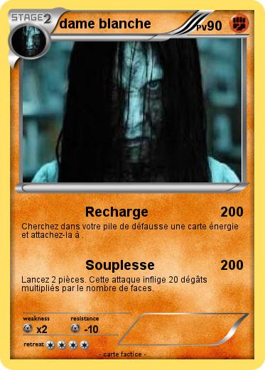 Pokemon dame blanche