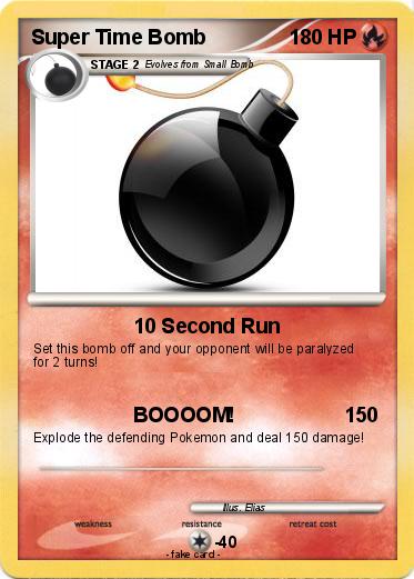Pokemon Super Time Bomb