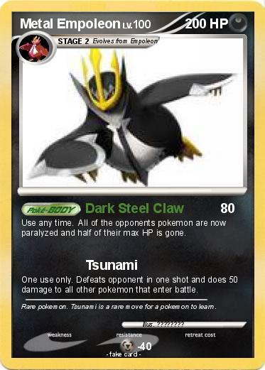Pokemon Metal Empoleon