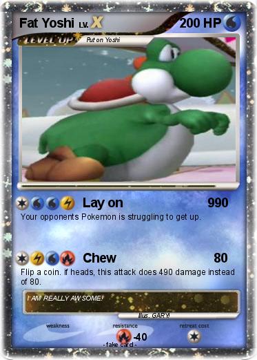 Pokemon Fat Yoshi
