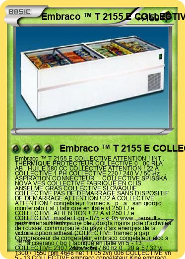 Pokemon Embraco ™ T 2155 E COLLECTIVE