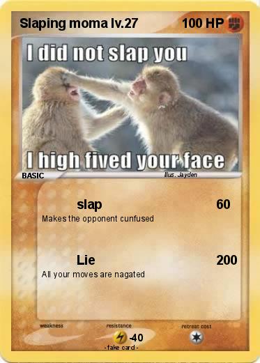 Pokemon Slaping moma lv.27