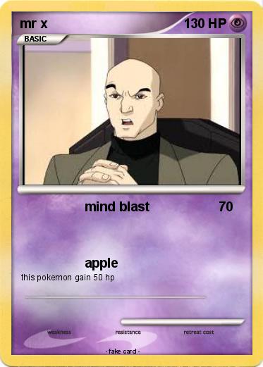 Pokemon mr x