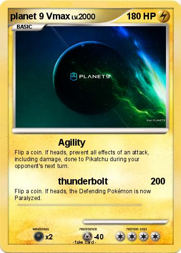 Pokemon planet 9 Vmax