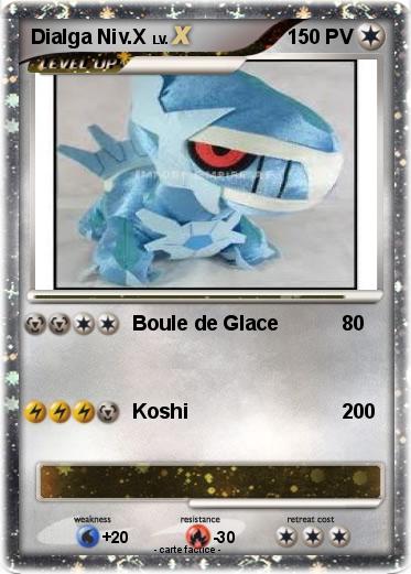Pokemon Dialga Niv.X