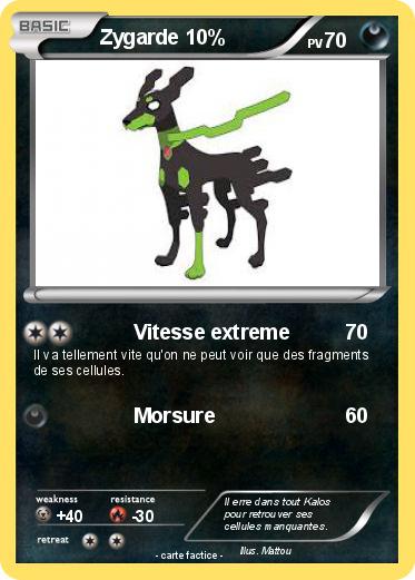 Pokemon Zygarde 10%