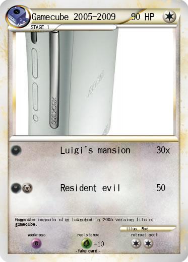 Pokemon Gamecube 2005-2009