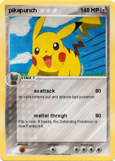 Pokemon pikapunch