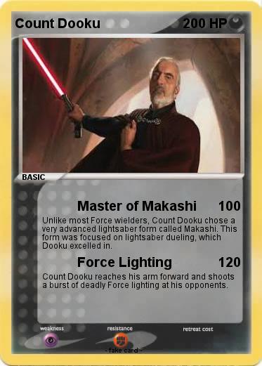 Pokemon Count Dooku