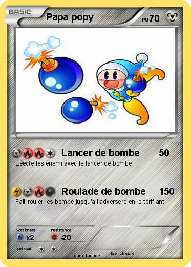 Pokemon Papa popy