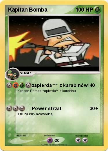 Pokemon Kapitan Bomba