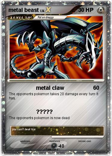 Pokemon metal beast
