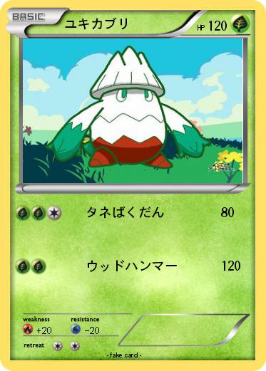 Pokemon ユキカブリ