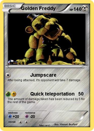 Pokemon Golden Freddy