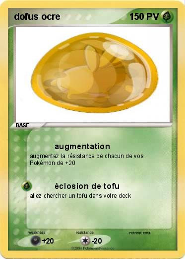 Pokemon dofus ocre