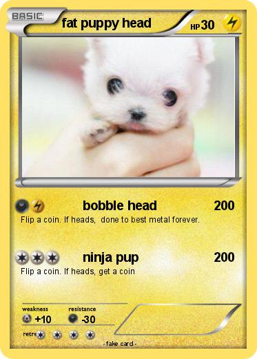 Pokemon fat puppy head