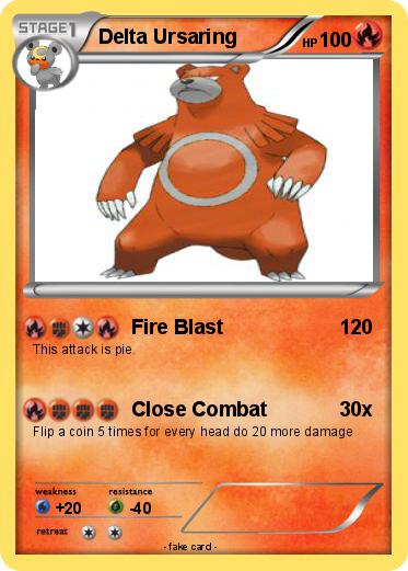 Pokemon Delta Ursaring