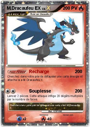 Pokemon M.Dracaufeu EX