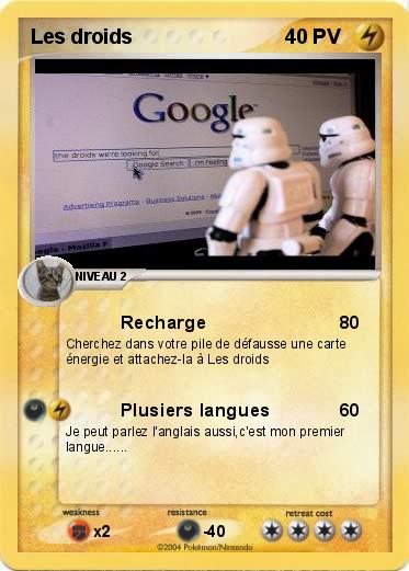 Pokemon Les droids